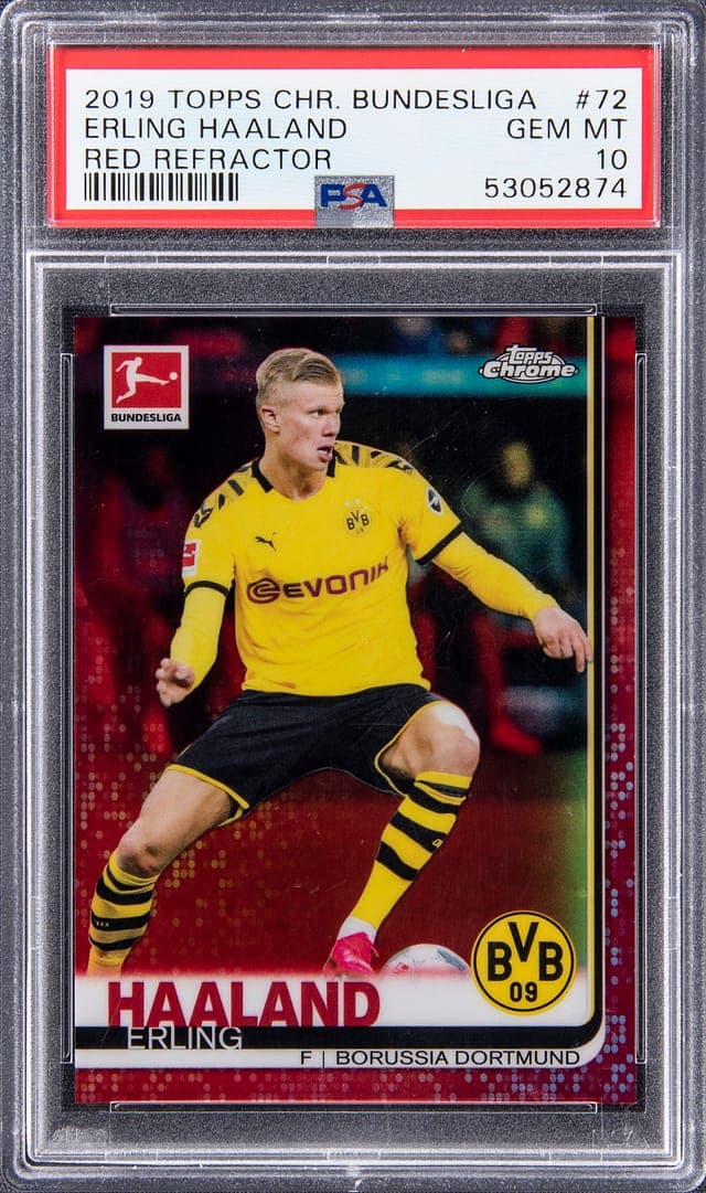 sports card slab