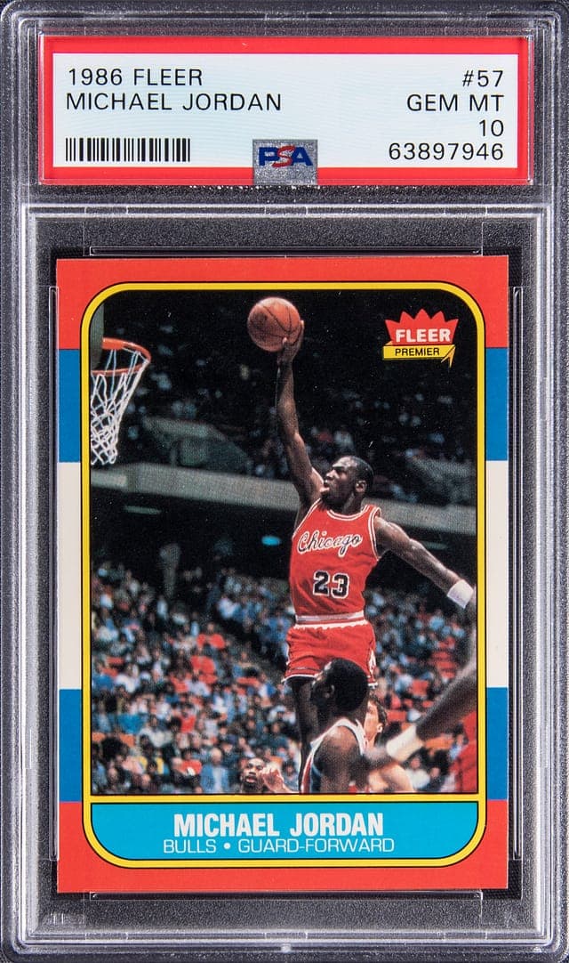 sports card slab