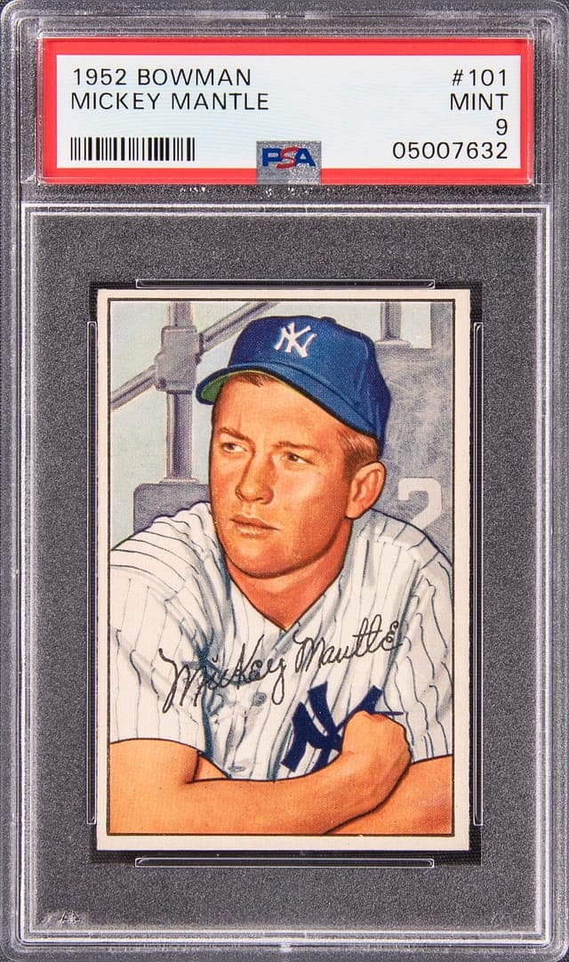 sports card slab