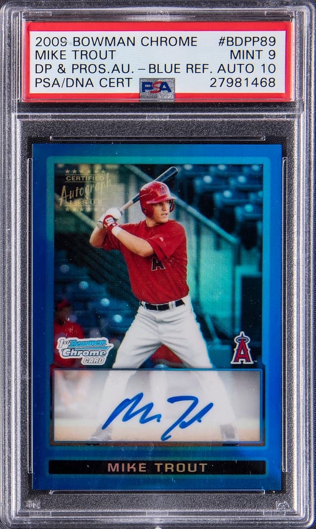 sports card slab