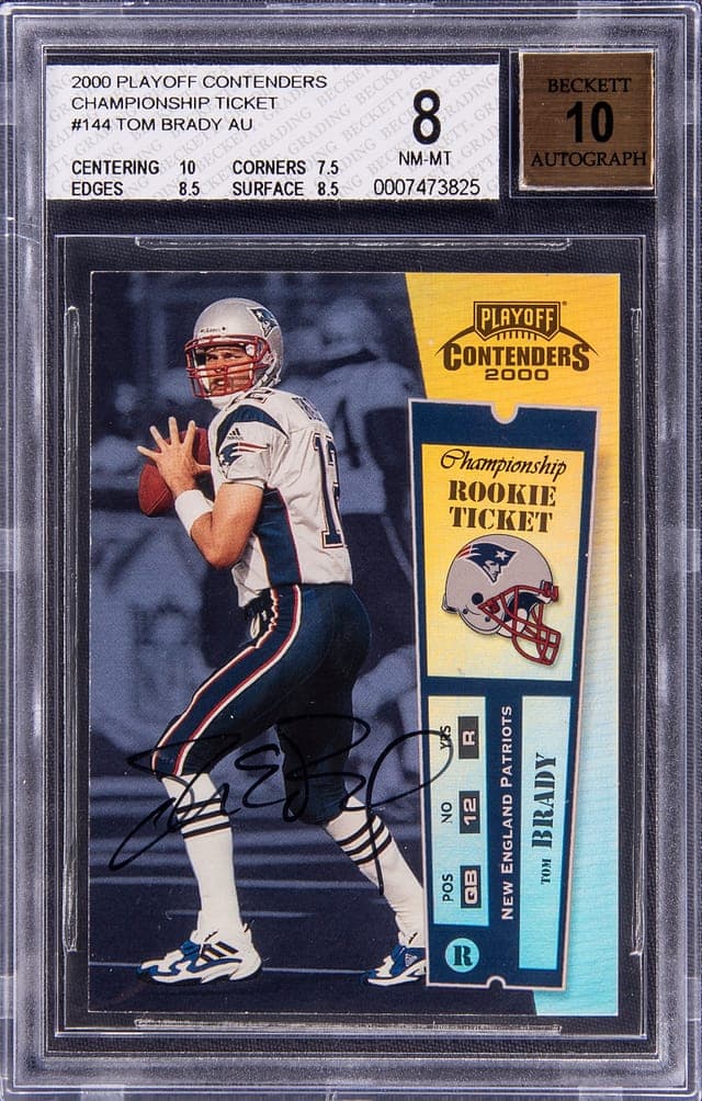 sports card slab